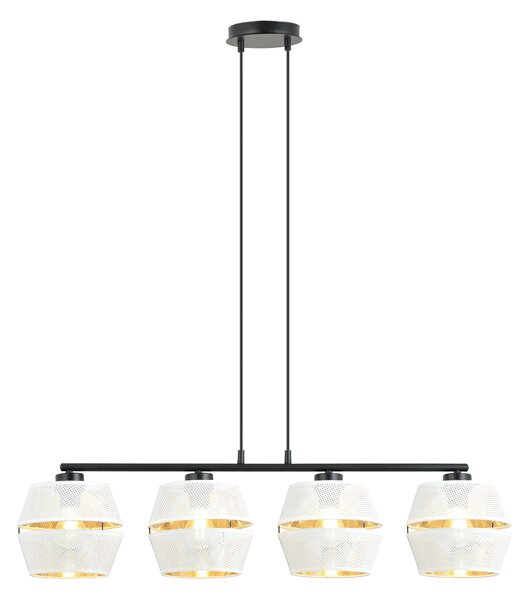 Emibig MALIA 4 | dizajnová závesná lampa Farba: Biela