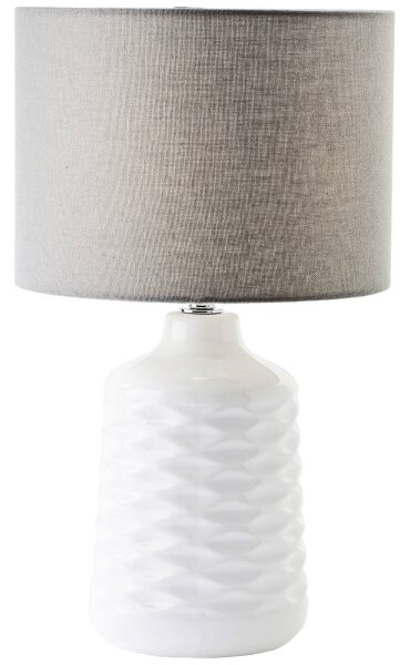 Brilliant - Stolná lampa ILYSA 1xE14/40W/230V biela/šedá