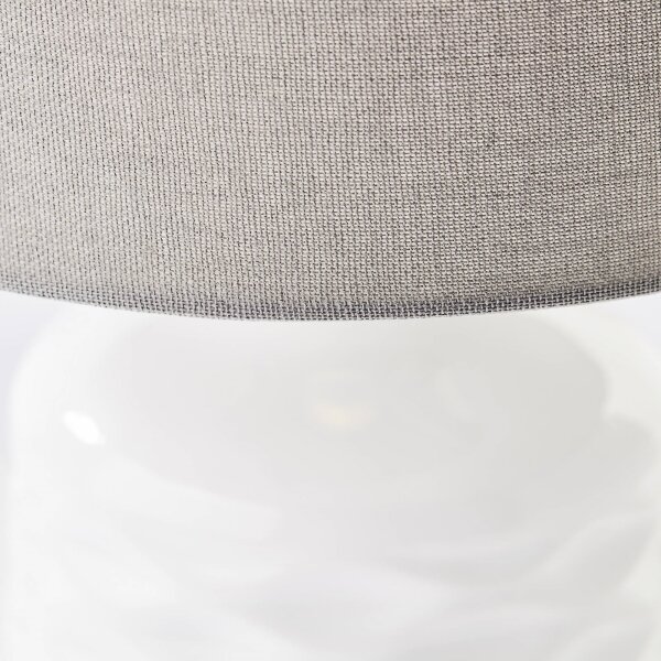 Brilliant - Stolná lampa ILYSA 1xE14/40W/230V biela/šedá