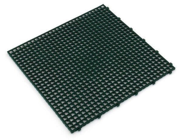Plastová dlažba Linea Flextile 39,5 x 39,5 x 0,8 cm, zelená