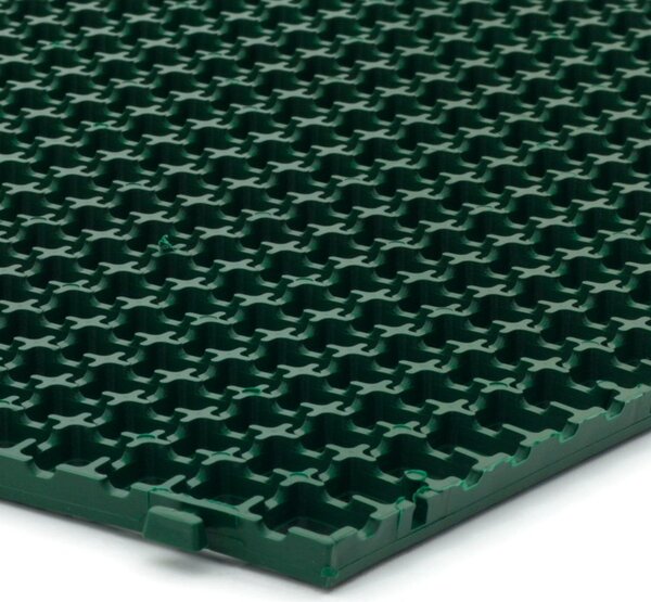 Plastová dlažba Linea Flextile 39,5 x 39,5 x 0,8 cm, zelená