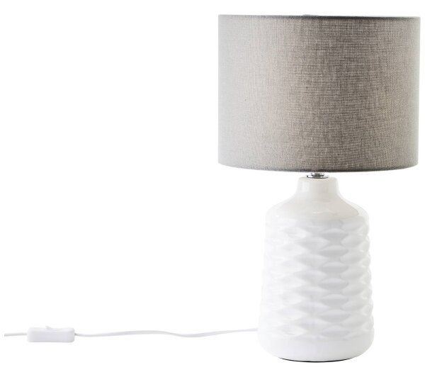 Brilliant - Stolná lampa ILYSA 1xE14/40W/230V biela/šedá
