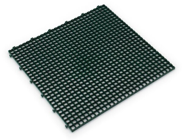 Plastová dlažba Linea Flextile 39,5 x 39,5 x 0,8 cm, zelená