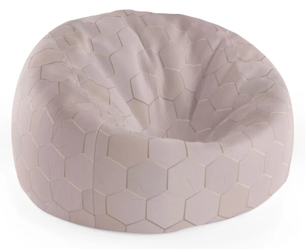 Sablio Sedací vak Cocoon Rose gold - 75 x 45 x 35 cm