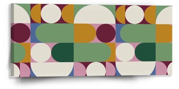 Sablio Obraz Farebná rovnováha - 110x50 cm
