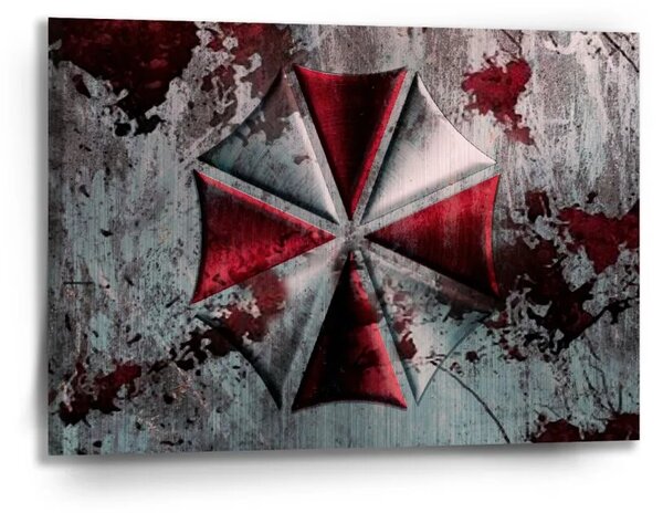 Sablio Obraz Resident Evil Umbrella Corporation Steel - 90x60 cm