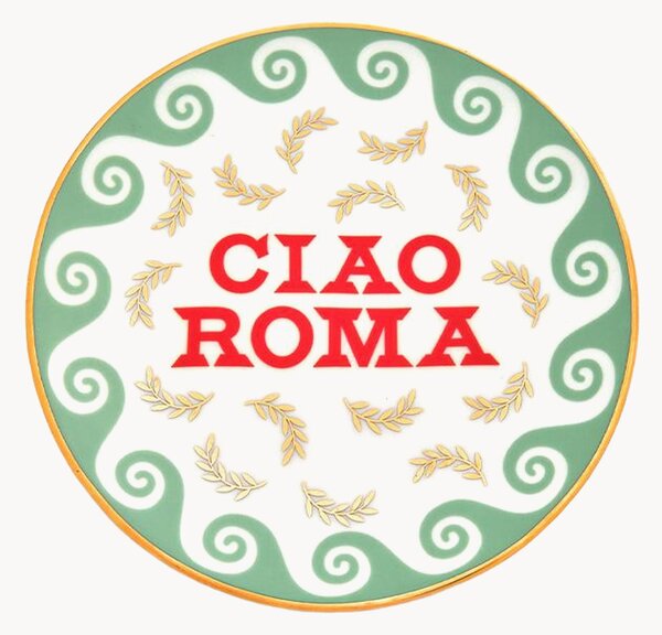 Porcelánový dezertný tanier Roma