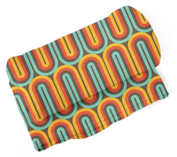 Sablio Deka Retro vlny - 150x120 cm