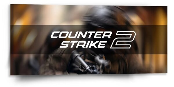 Sablio Obraz Counter Strike 2 Vojak - 110x50 cm