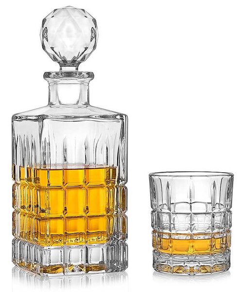 Aurum Crystal Diplomatic whisky set (1 + 6)