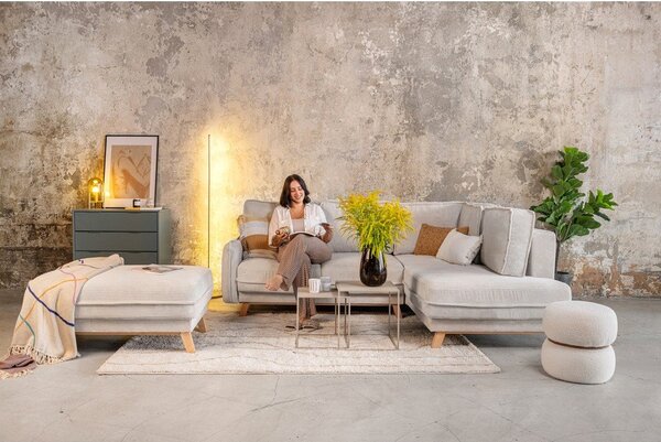 Krémovobiely koberec 160x230 cm Routa – Universal
