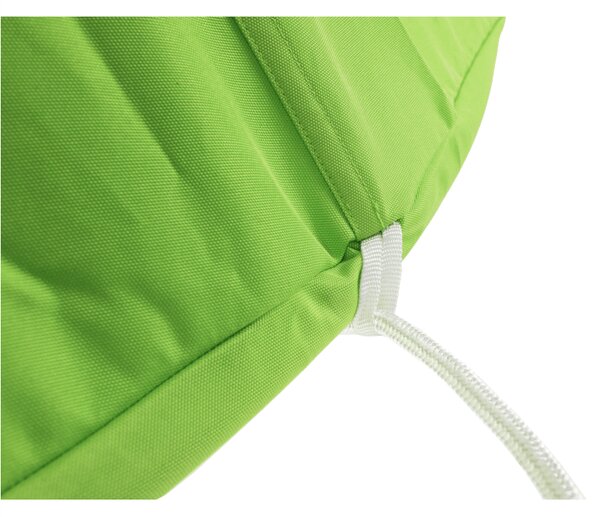 KONDELA Závesné hojdacie kreslo, zelená, KLORIN NEW KIDS CACOON HAMMOCK