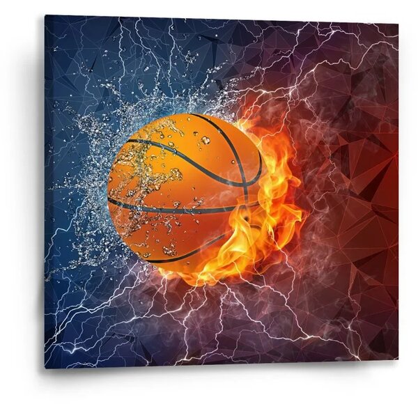 Sablio Obraz Basketbalová lopta - 50x50 cm