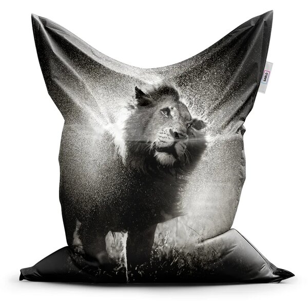 Sablio Sedací vak Mokrý lev - 150x100 cm