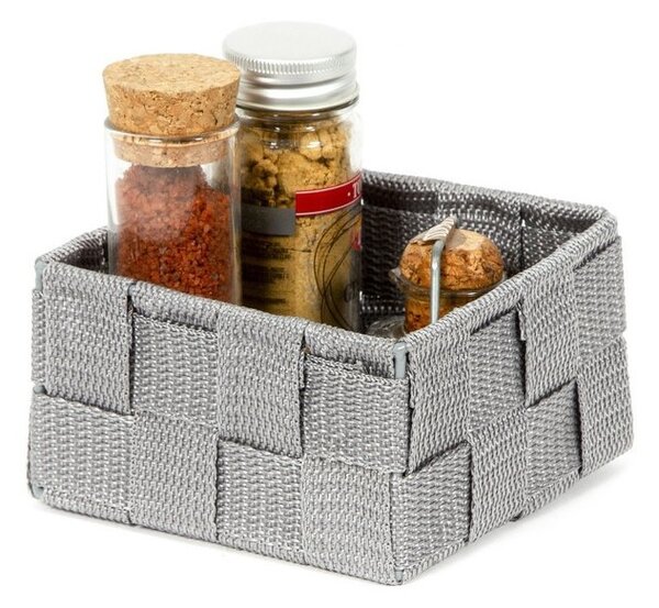 Úložný organizér Compactor TEX 12 x 12 x 7 cm, hnedá
