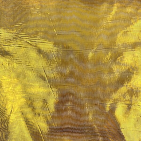 Metráž Organtín metallic - Zlatá