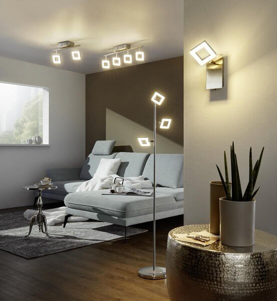 BODOVÉ LED SVIETIDLO, 44,5/8/19 cm Novel - Interiérové svietidlá
