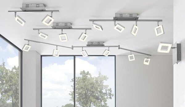 BODOVÉ LED SVIETIDLO, 60,5/8/19 cm Novel - Interiérové svietidlá