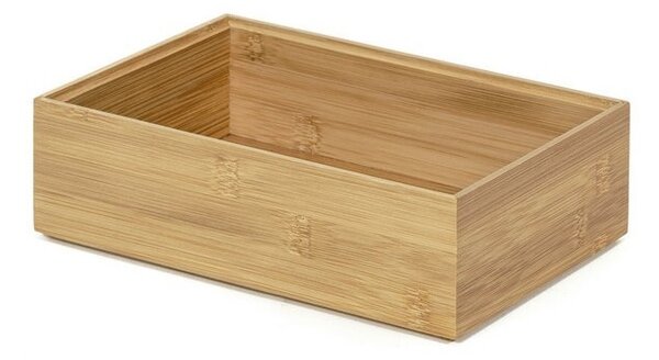 Organizér Compactor Bamboo Box, 22,5 x 15 x 6,5 cm, prírodné drevo