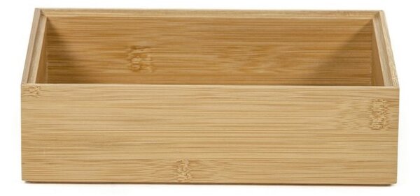 Organizér Compactor Bamboo Box, 22,5 x 15 x 6,5 cm, prírodné drevo