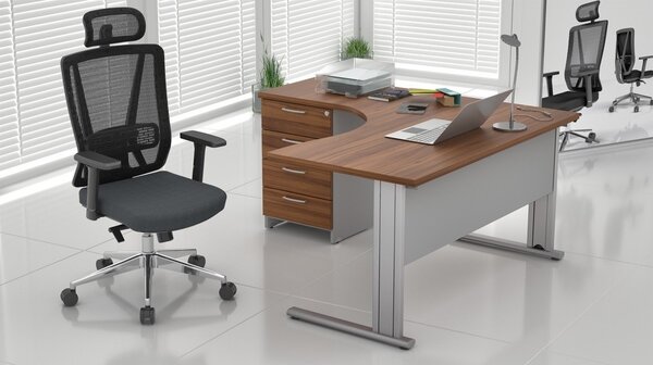 Zostava kancelárskeho nábytku Visio LUX 7, dub