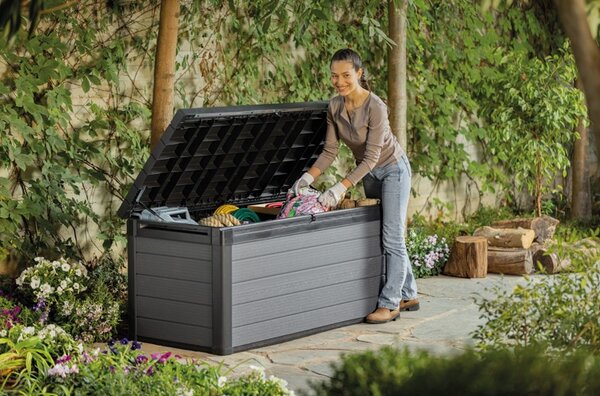 Úložný box AMPEZZO 570L | sivá
