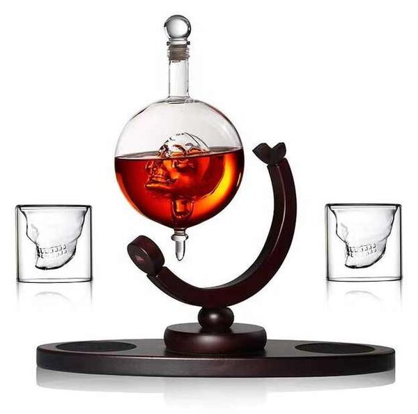 Darčeková sada na Whiskey poháre, decanter 850ML Lepka