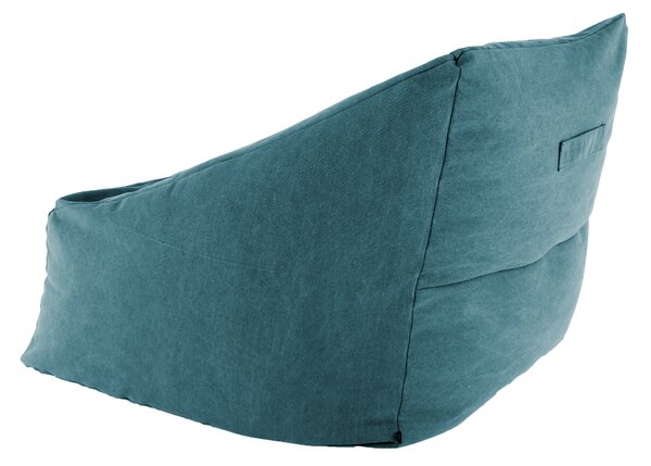 KONDELA Sedací vak, zelená látka, URASON