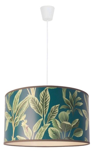 Duolla - Luster na lanku GOLD LEAVES 1xE27/15W/230V pr. 35 cm