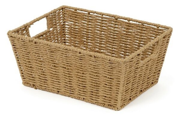 Pletený košík Compactor 31 x 24 x 14 cm, béžová