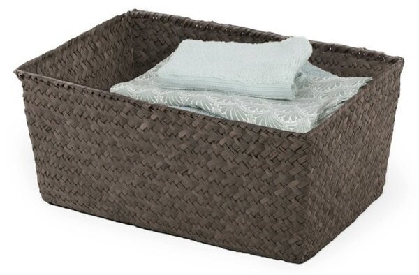 Pletený košík Compactor 30 x 20 x 13 cm, béžová