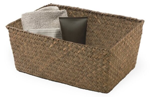 Pletený košík Compactor 30 x 20 x 13 cm, béžová