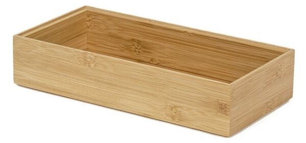 Organizér Compactor Bamboo Box, 30 x 15 x 6,35 cm, prírodné drevo