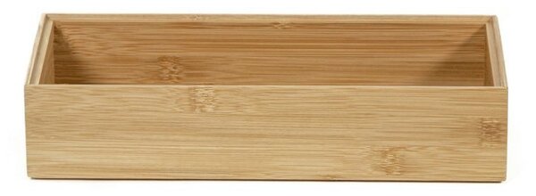 Organizér Compactor Bamboo Box, 30 x 15 x 6,35 cm, prírodné drevo