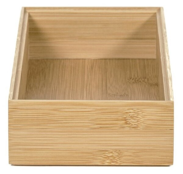 Organizér Compactor Bamboo Box, 30 x 15 x 6,35 cm, prírodné drevo