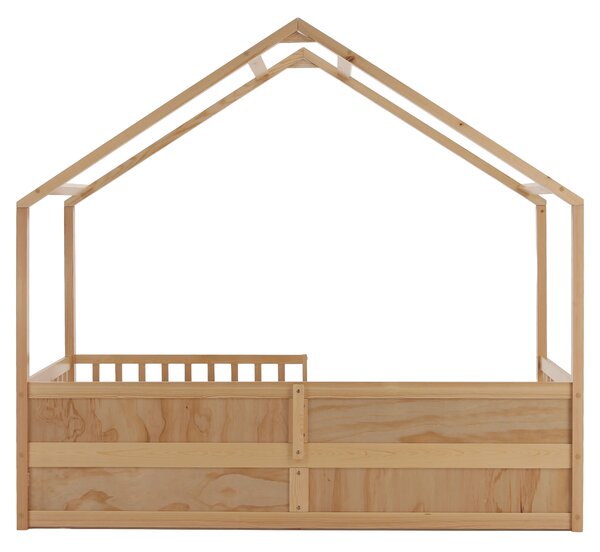 KONDELA Montessori posteľ, 90x200, prírodná, masív, BIANKA