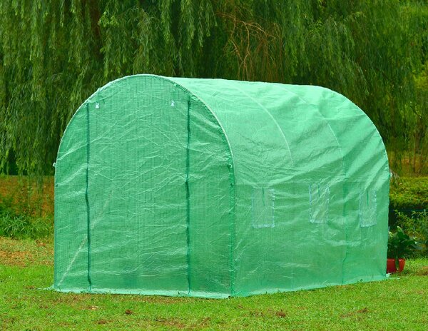 Záhradný fóliovník 2,5x5m BIELY + darček