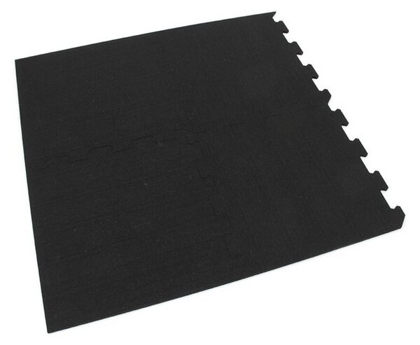 Dlažba FitFlo SF1050 95,6 x 95,6 x 1,6 cm - roh, čierna