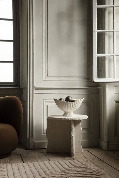 Dekoratívna misa Fountain Centrepiece Off White