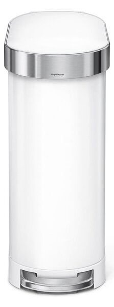 Pedálový oceľový odpadkový kôš 45 l - simplehuman