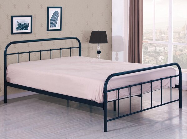 Posteľ Linda 120 cm, čierna