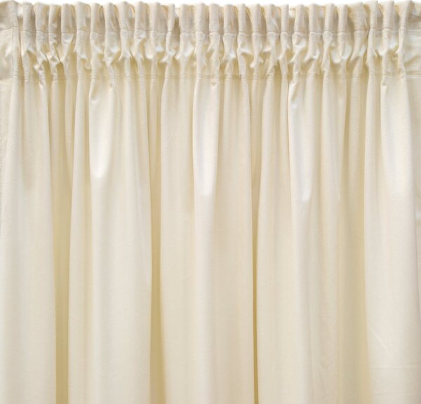 ZATEMŇOVACÍ ZÁVES NA PÁSKE PIERRE CARDIN SIBEL 140X270 CM KRÉMOVÁ