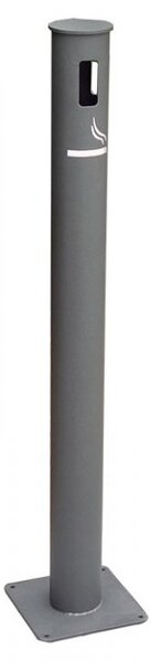 Stojanový popolník Design, sivá