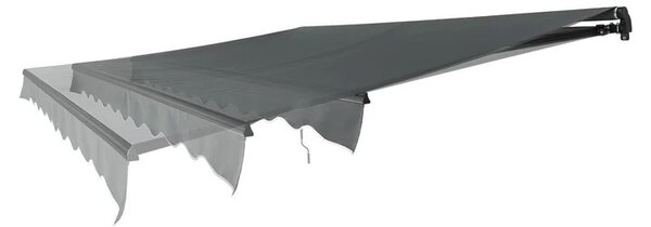 Markíza 250 cm - šedá