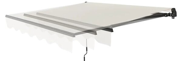 Markíza 250 cm - krémová