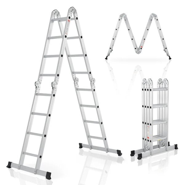 Hliníkový multifunkčný rebrík 470 cm