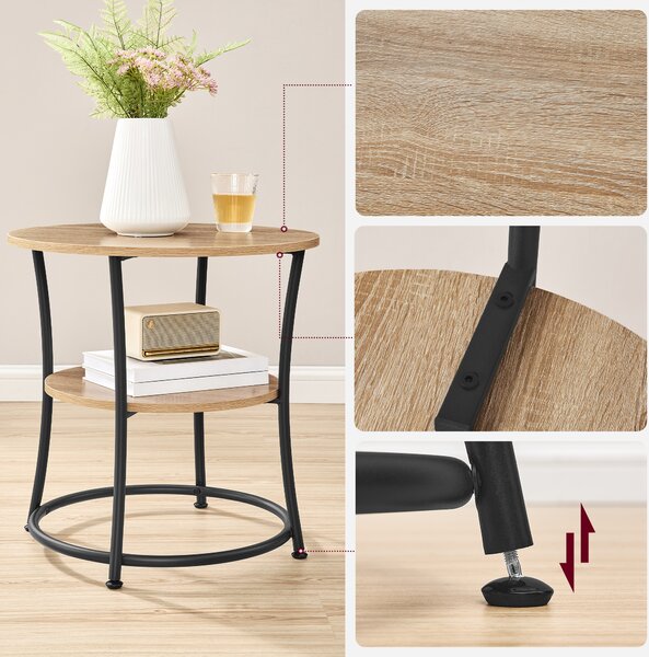 Dekorstudio Konferenčný stolik - Dub sonoma - LET056B11