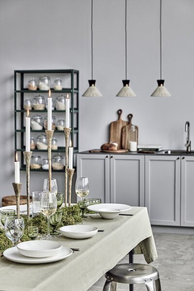 Hlboký tanier Pion Grey/White 19 cm