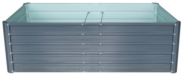Vyvýšený záhradný záhon BestBerg VZ-940A / 940 l / 180 x 90 x 58 cm / sivá