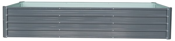 Vyvýšený záhradný záhon BestBerg VZ-1000A / 1000 l / 240 x 90 x 47 cm / sivá